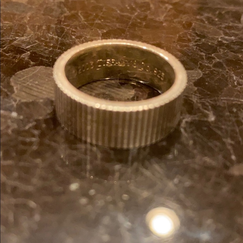 Tiffany & Co Coin Edge Ring